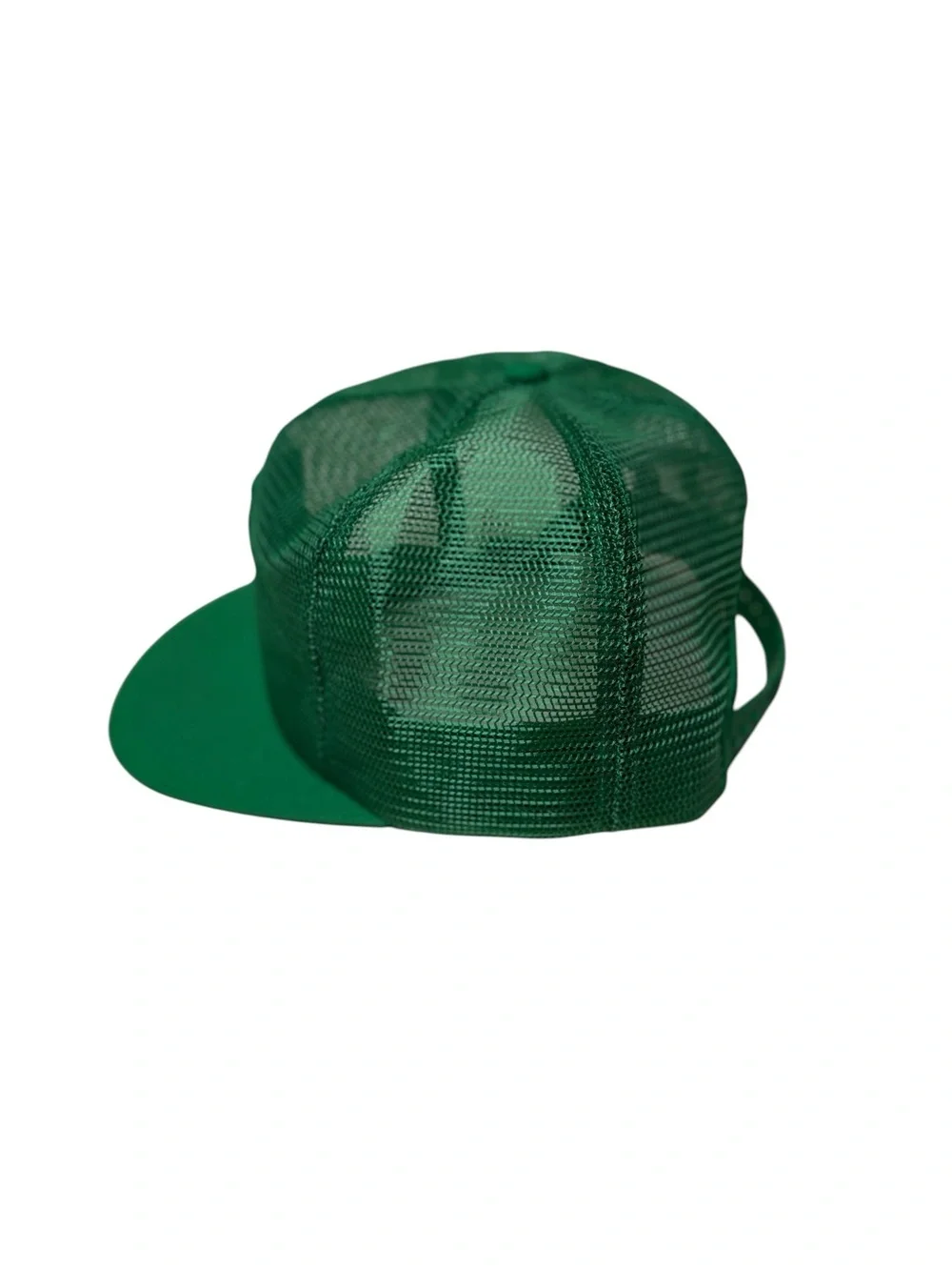 Vintage John Deere green trucker hat Cap K-products Made in USA